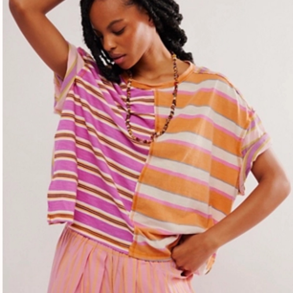 Free People We The Free Get Real Tee